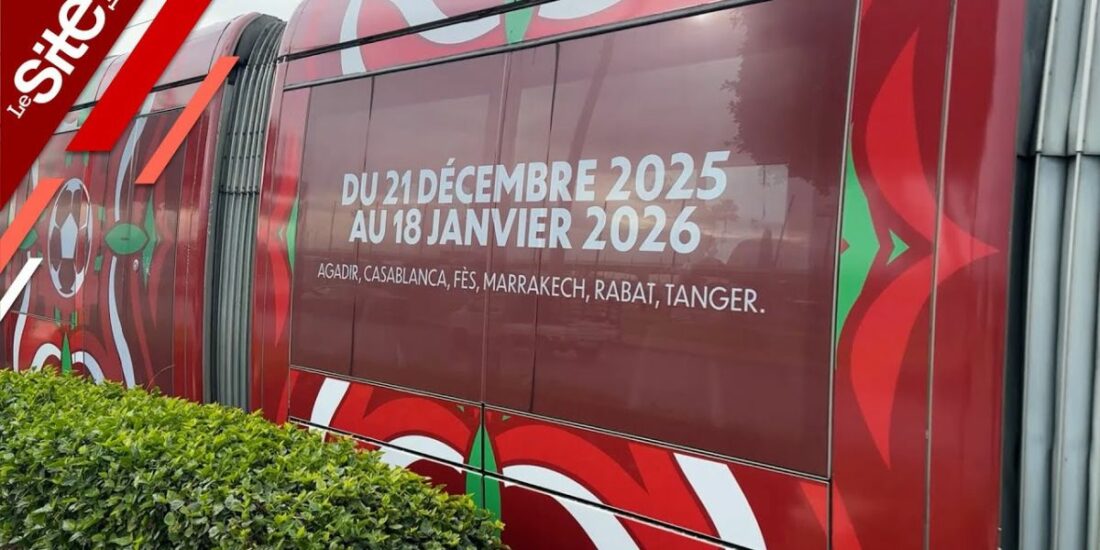 Tramway relooké, drapeaux… Rabat et Salé prêtes pour la CAN 2025